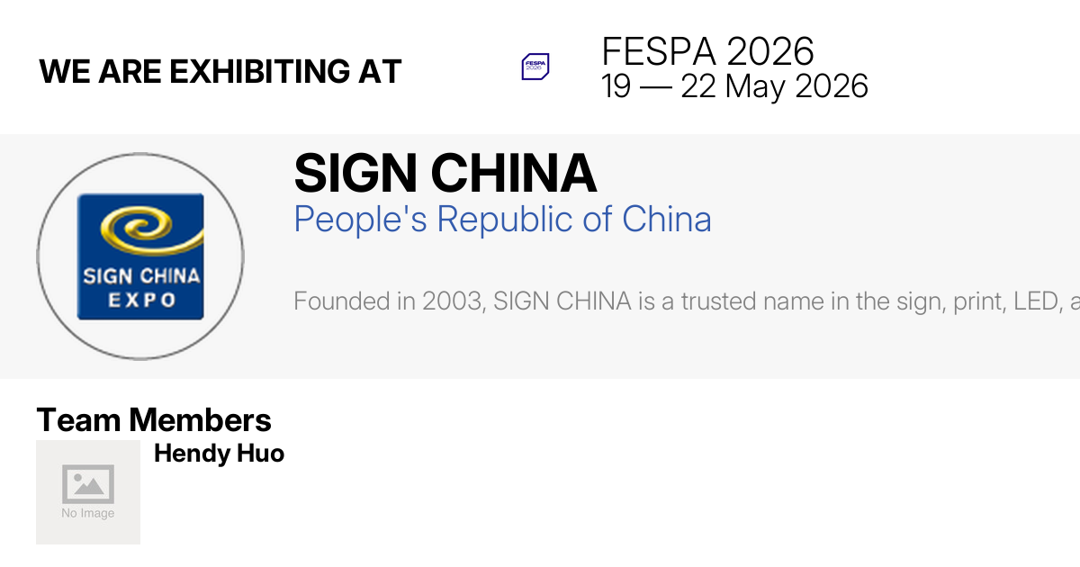 China Sign Sample SIGN CHINA