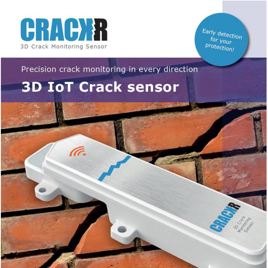 Cracks Sensor CrackR 3D crack monitoring sensor