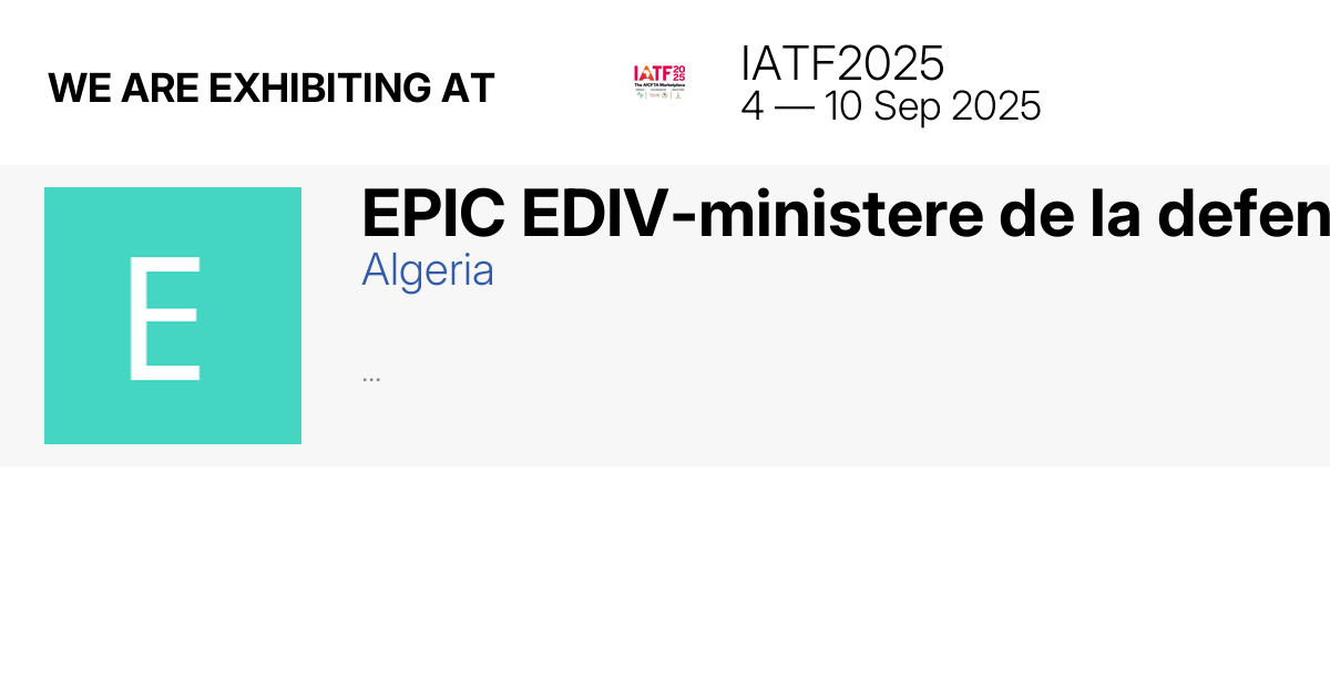 Ediv EPIC EDIV-ministere de la defense