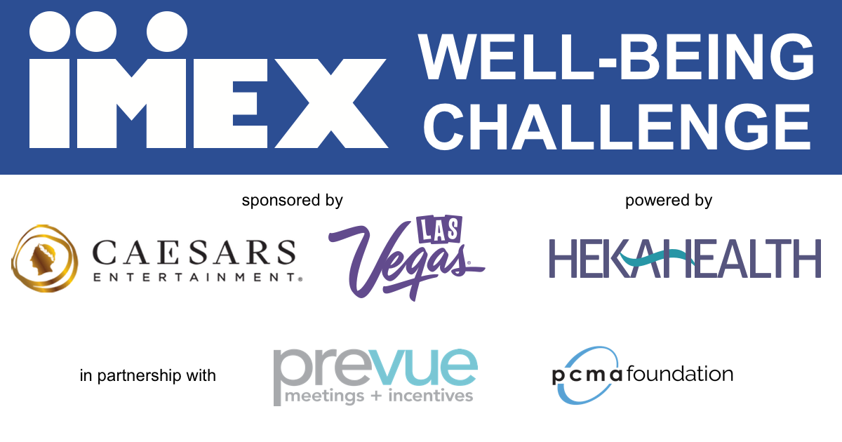 Sponsored by Caesars Entertainment and the Las Vegas Convention and Visitors Authority. Powered by Heka Health. In partnership with Prevue Meetings + Incentives and the PCMA Foundation.