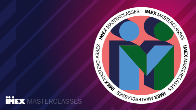 IMEX Masterclass branded asset promoting the series of videos for exhibitors