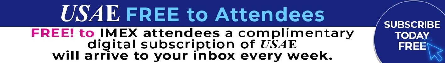 USAE sponsored web banner promoting their newsletter