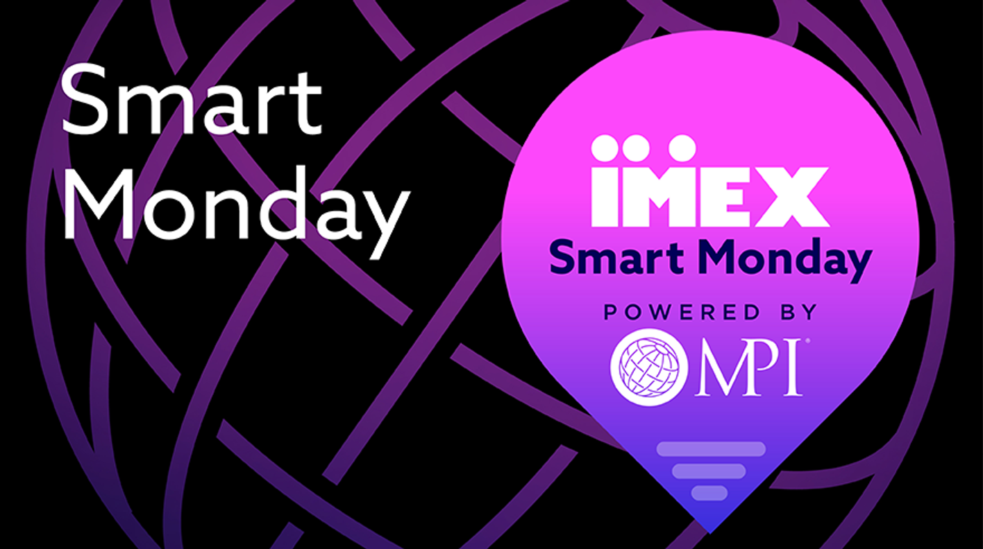 Branded graphic highlighting Smart Monday 