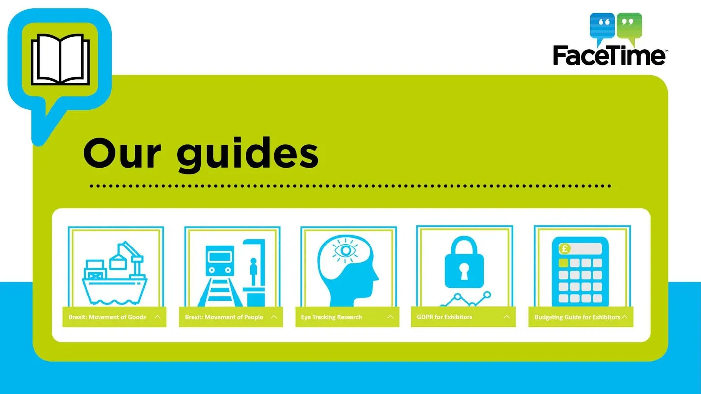 Promotional image for the facetime guides