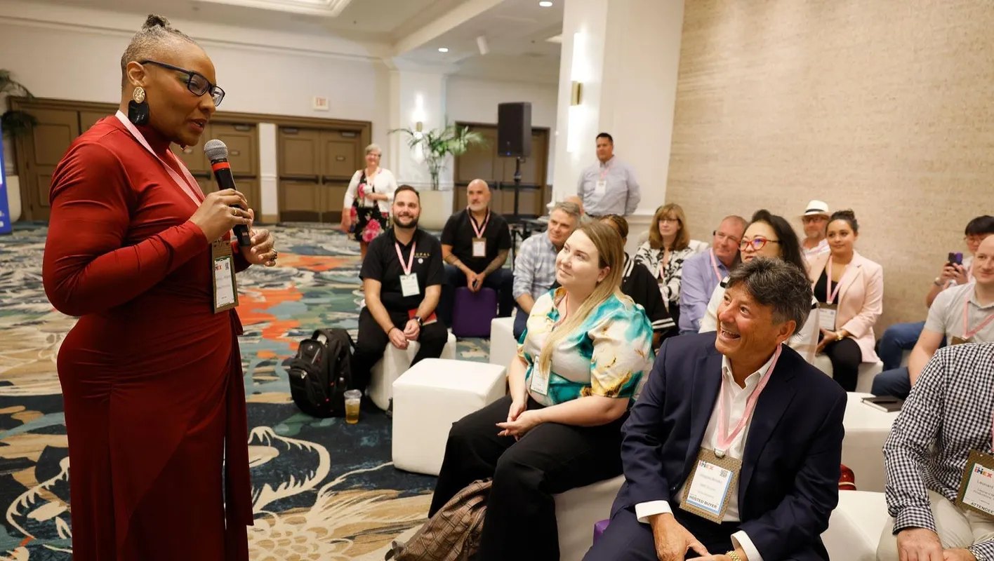Intimate crowd during a session being held with Corporate Focus speaker, Precious Williams