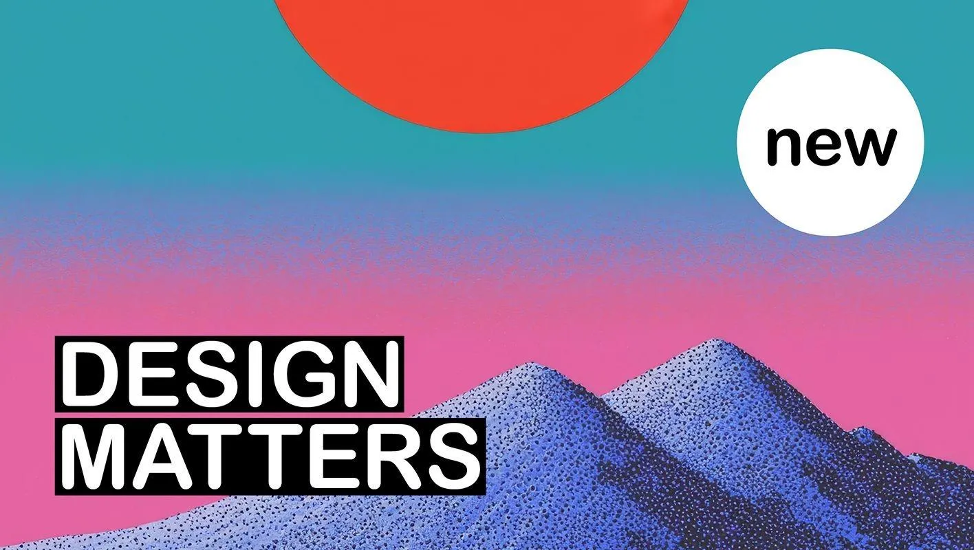 animated wave in front of a light pink sun. The text reads: EXPERIENTIAL EVENT DESIGN.