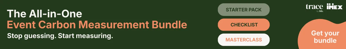 isla event carbon measurement bundle graphic banner