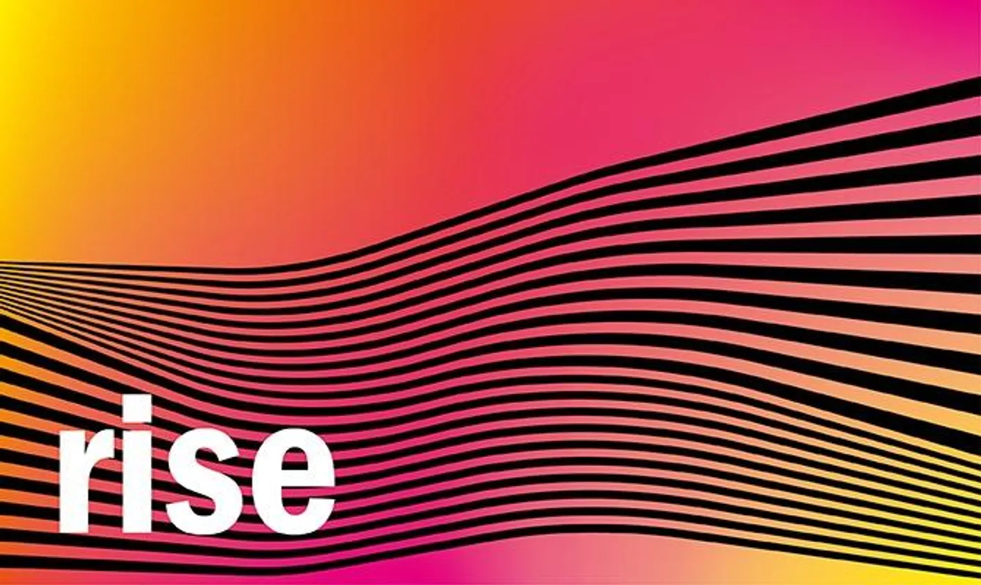 Graphic asset for the Rise Theatre