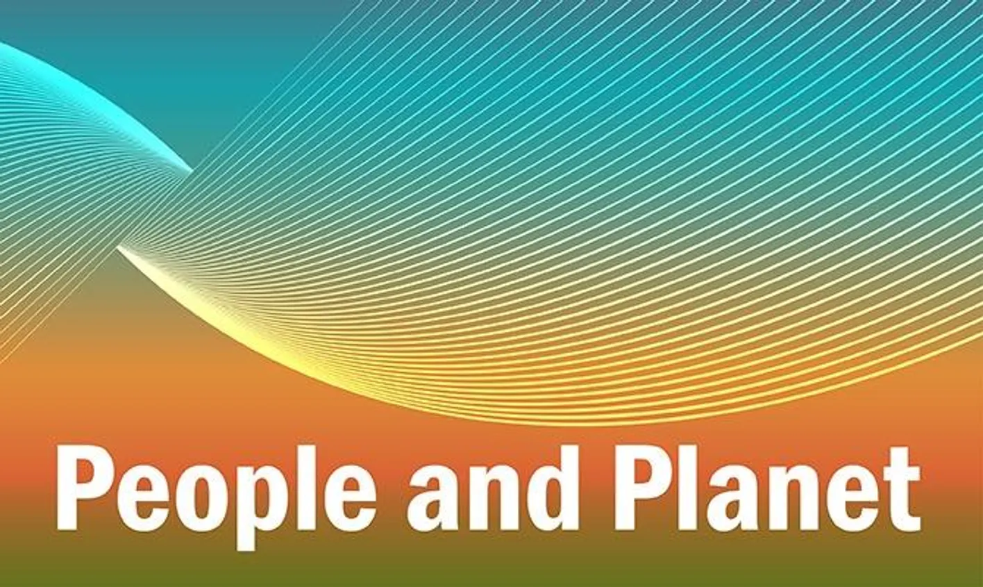 Graphic asset for the People and Planet Theatre