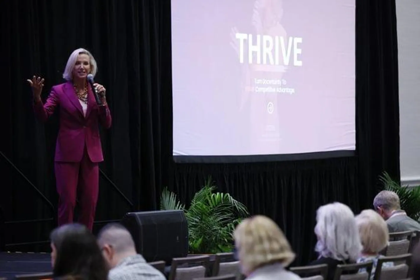 Motivational speaker at the Association Leadership forum