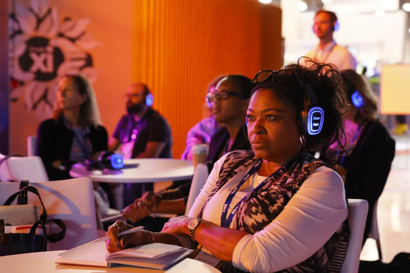 Participants engaged in an education session, reflecting diversity and active learning