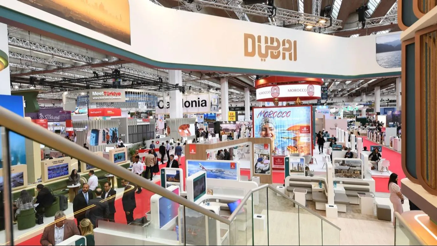 Dubai exhibitor booth at IMEX Frankfurt