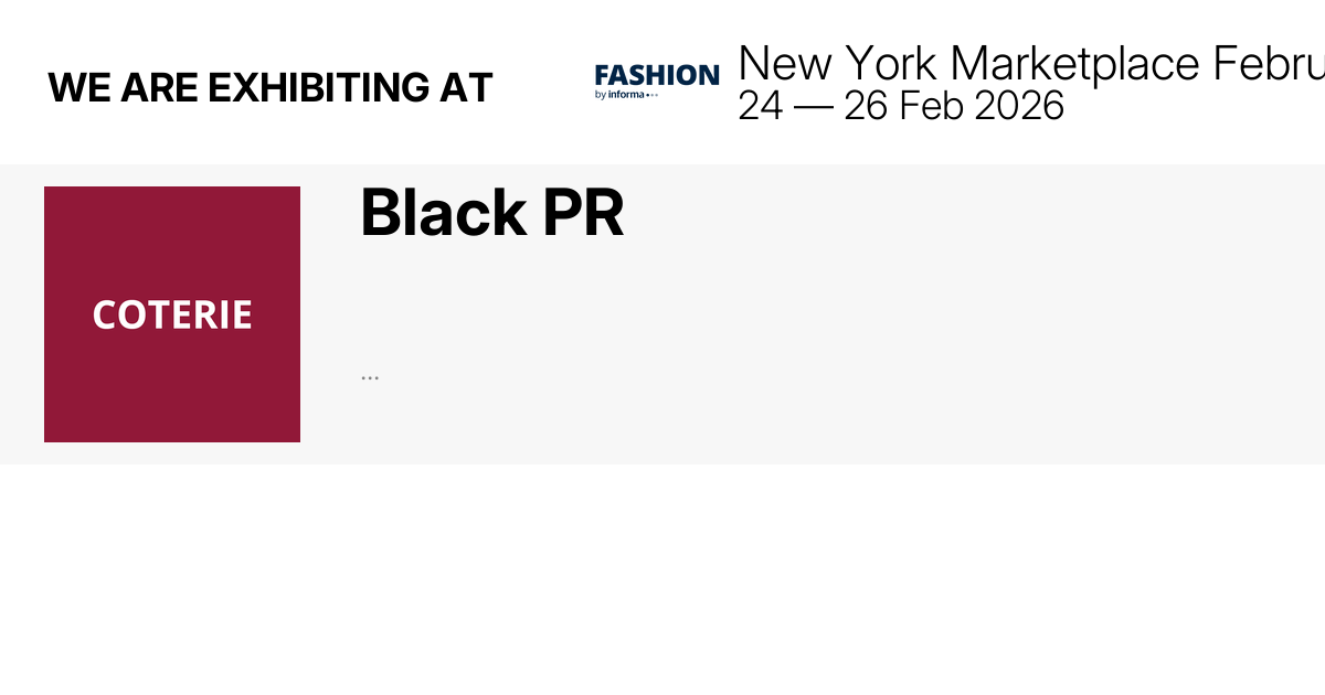 Black PR