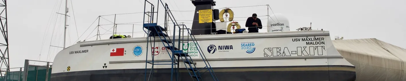 USV Maxlimer to carry out caldera survey of underwater volcano USV Maxlimer to carry out caldera survey of underwater volcano