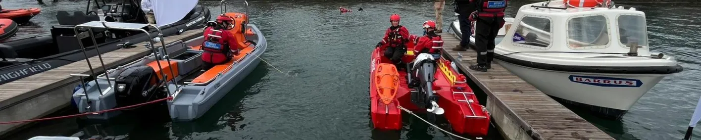 Wessex Rescue demonstrate multiple technologies for casualty retrieval Wessex Rescue demonstrate multiple technologies for casualty retrieval