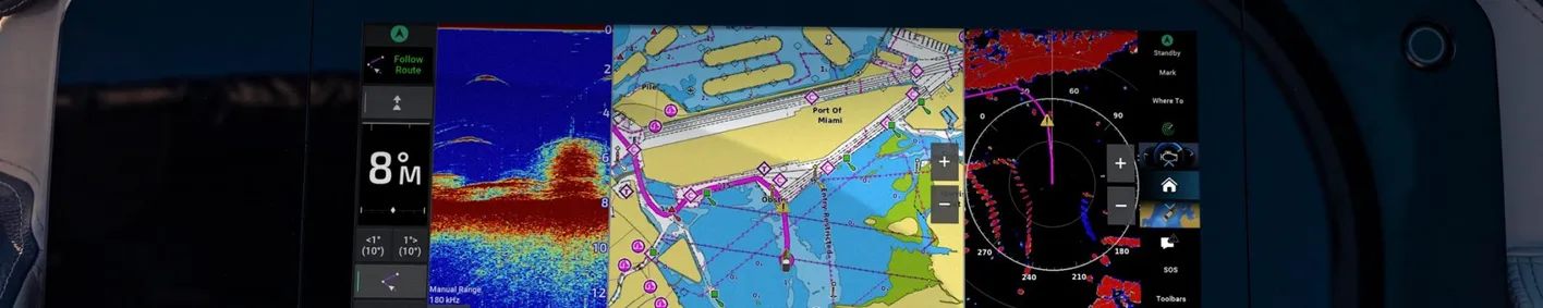 Garmin unveils ultrawide GPSMAP chartplotter at Seawork Garmin unveils ultrawide GPSMAP chartplotter at Seawork