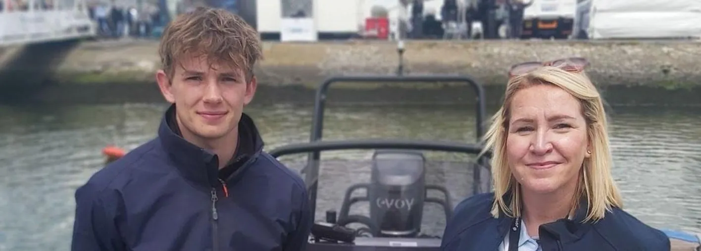 World Record attempt on purpose built e-Rib World Record attempt on purpose built e-Rib