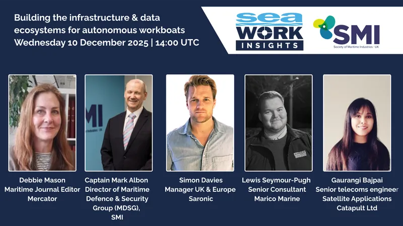 Building the Infrastructure & Data Ecosystems for Autonomous Workboats