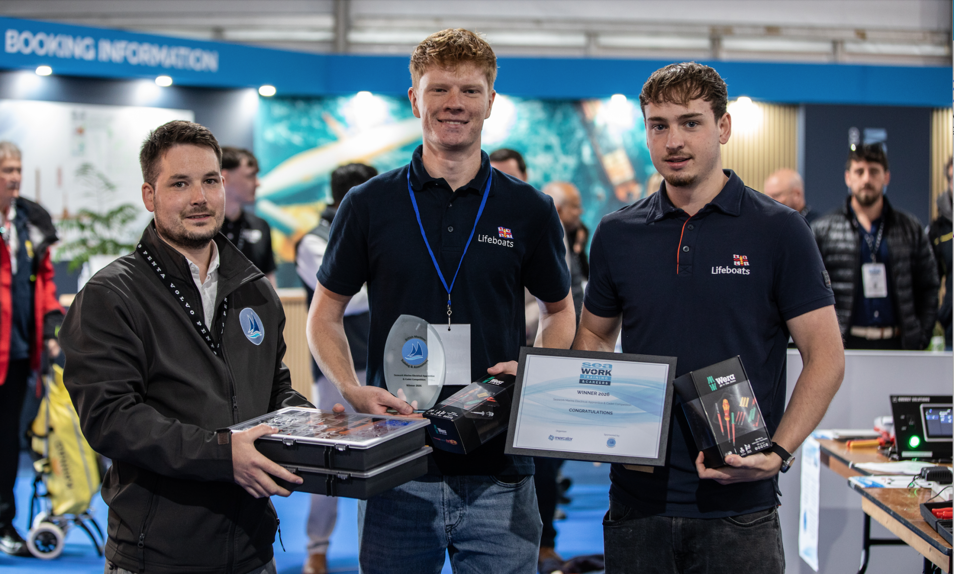 Sam Lilly Rch Winning combination for RNLI’s Sam and Lewis