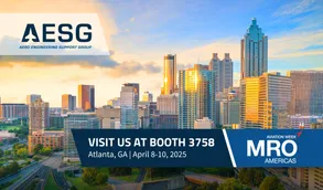 TAKE FLIGHT FURTHER - Visit AESG at MRO Americas - Booth # 3758 TAKE FLIGHT FURTHER - Visit AESG at MRO Americas - Booth # 3758
