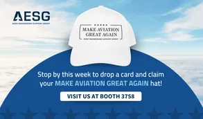 Take Flight Further with AESG at MRO Americas Take Flight Further with AESG at MRO Americas