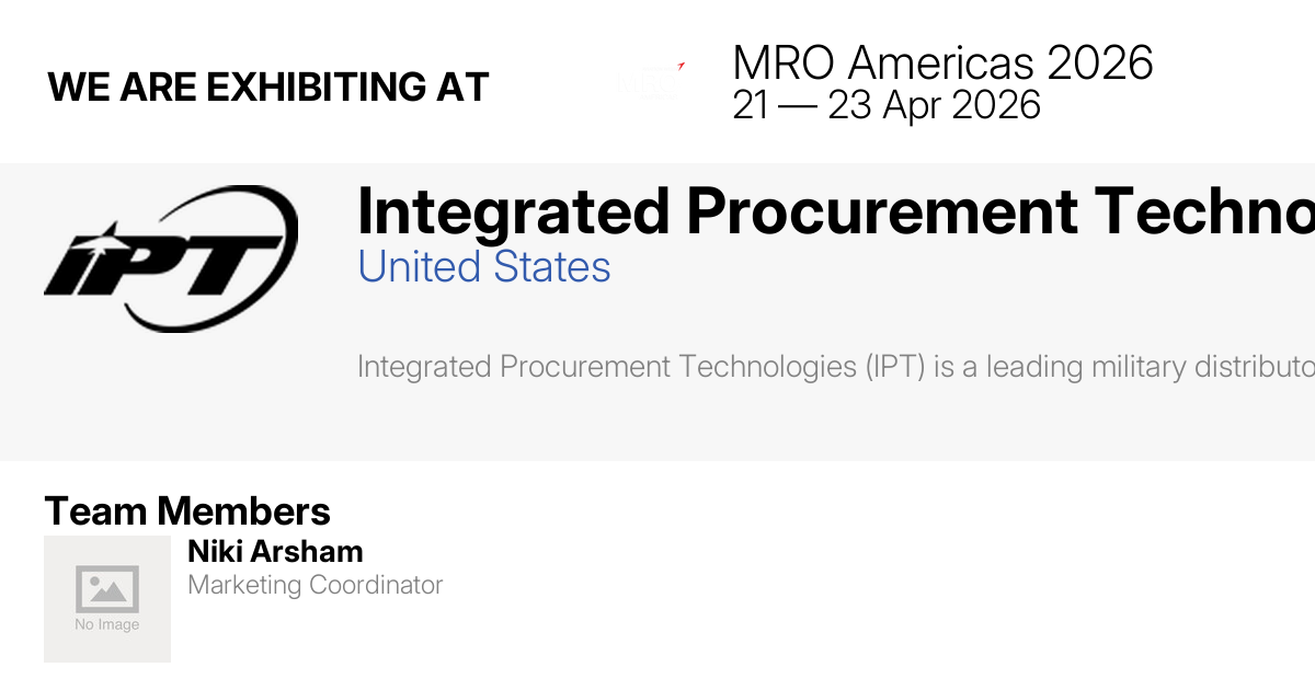 Integrated Procurement Technologies (IPT)