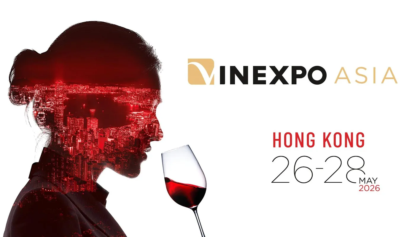 Wine expert pouring wine during an insights and industry updates session at Wine Paris