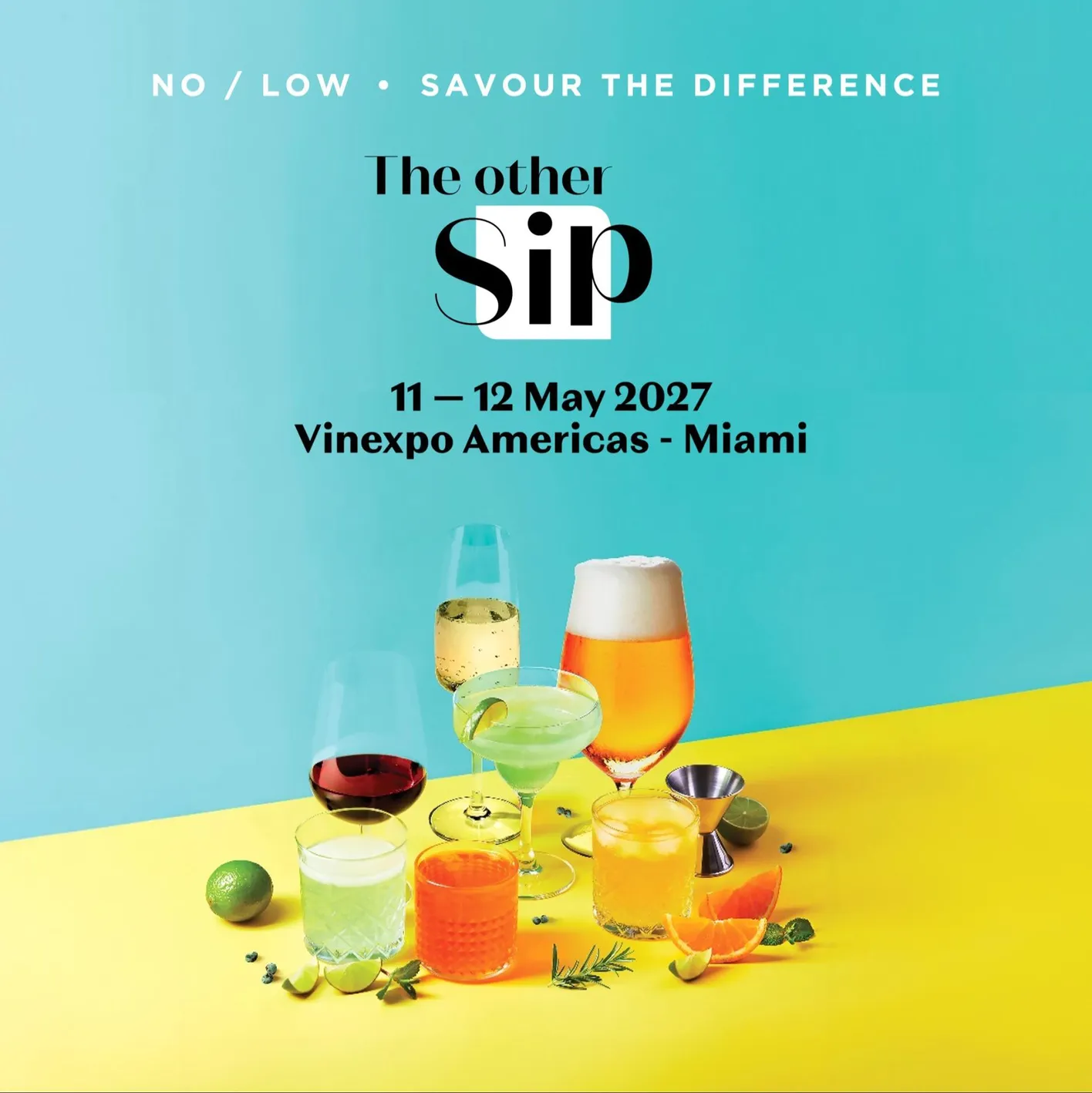 The Other Sip, The trade event for no/low alcohol wines and drinks. 