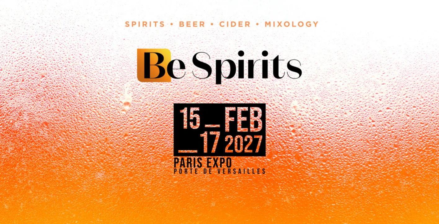 Be Spirits area at Wine Paris — premium spirits brands and cocktail trends