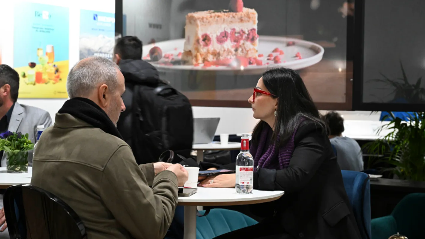 International buyers networking as part of Wine Paris hosted buyer programme
