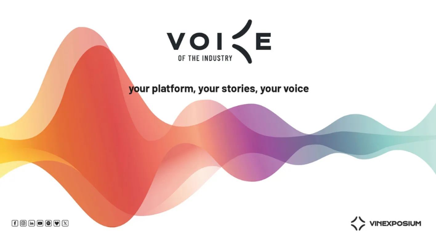 Voice of the industry logo by Vinexposium