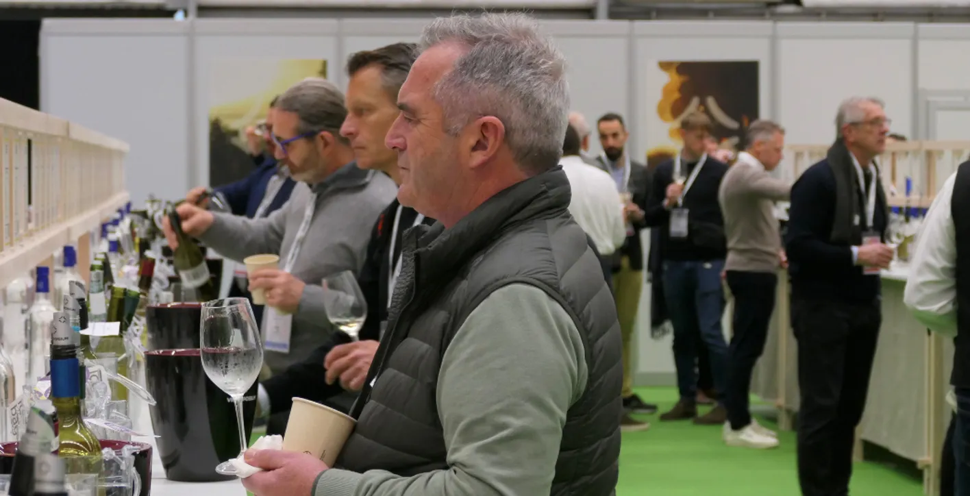 the silent tasting room in wbwe event