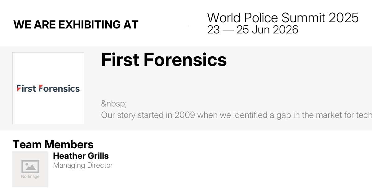 First Forensics